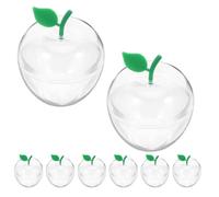 8pcs Fruit Shaped Fillable Candy Box Mini Ps for Christmas Parties | Reusable Festive Design, Resist Deformation, Office Holiday Parties, Back to School Favor Box