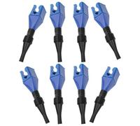 8pcs Fueling Funnel Portable Foldable Flexible Plastic
