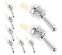 8pcs Gasoline Chainsaw Kill Switch Iron Silver Replacement