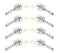 8pcs Gasoline Chainsaw Kill Switch Iron Silver Safety Shut Switch