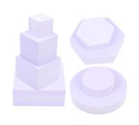 8pcs Geometric Cube Three-dimensional Photography Props Foams