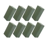 8pcs Green Floral Foam Brick for Florists, Surface-Safe Centerpieces | Phenolic Resin Build, Wet Dry Distinction, Home Setups and Table Use, No Leaks on Tables