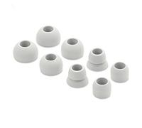 8pcs Grey Replacement Silicone Eartips Earbuds Eargels for Beats by dr dre Powerbeats 2 Wireless Stereo Earphones