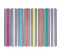 8PCS Guided Reading Strips, Colored Highlight Strips Dyslexia Bookmarks Reading Tracking Rulers for School Campus Office