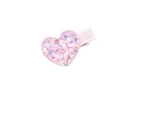 8pcs Handmade Five Pointed Star Love Jewelry for Kids Cute Sequin Baby Hair Clips Duckbill Hair Accessories