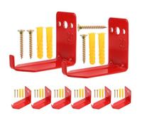 8pcs Heavy Duty Iron Fire Extinguisher Wall Mount Hook for 20lb Units