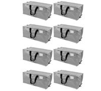 8pcs Heavy-Duty Moving Bag, extra-Large Capacity Storage Bag, with Backpack Shoulder Straps, Sturdy Handles and Zippers, Can Replace Moving Boxes, 73*34*37cm