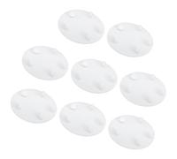 8Pcs Heavy Type Silicone Toilet Flapper Seal Replacement Flush Adapter Rubber Washer Bathroom Accessories Flapper Washers