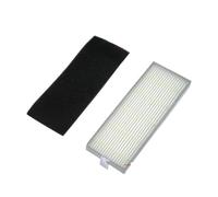 8pcs HEPA Filters Element+8pcs Filter Cotton, For Ecovas DN621 DN621+ DN620 For ILife A6 A4 A4S