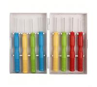 8PCS Hollow Needles Desoldering Tool Set| Stainless Steel DIP Extractor Kit 0.8-2.0mm for PCB Component Removal with Storage Box