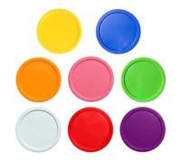8PCS Home Air Hockey Puck 3.2" Heavy Hockey Table Pack Table Game Air Hockey Puck Replacement Parts