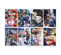 8pcs Honkai: Star Rail Posters Manga Decor Love Room Bedroom Anime Canvas Wall Art Print (style 2)