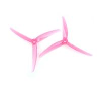 8pcs HQProp 5.1X4X3 J40 5.1 Inch 3-Blade Propeller Set (4X CW / 4X CCW) Juicy Prop - Pink