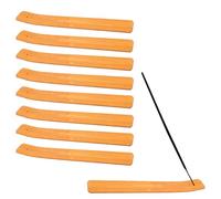 8pcs Incense Holder for Sticks, 9.49 Inch Length Sticks Burner Ash Catcher Wooden Incense Stick Organizer Spa Relaxation Supply for Yoga Gift, 0.08 Inch Diameter Hole