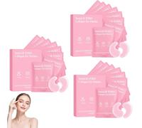 8pcs Instalift PDRN & Collagen Eye Patches, Under Eye Gel Patches for Puffy Eyes and Dark Circles & Fine Lines, Deeply Hydrating Anti-Wrinkle, Hydrolyzed Collagen Eye Mask (3)