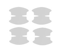 8PCS Invisible Car Door Handle Protection Film, Clear Anti-Scratch Guard for Door Bowl, Universal No-Residue Protective Strips with Anti-Collision Design(Black)