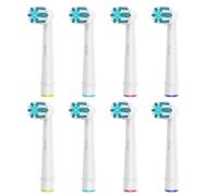 8pcs Kids Replacement Heads Compatible with Braun Oral B Kids Electric Toothbrush, Ultra Soft Bristles