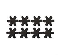 8PCS L095 Flexible Urethane Insert for Lovejoy Couplings L-Jaw Systems - Shock Absorption Motor Drive Buffer Conveyor Systems Replacement Part 53mm