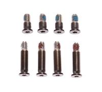 8PCS Laptop Bottom Case Screw Back Screws Set For Books 14" 16" A2442 A2485 Laptop Screw Set 8 Pieces