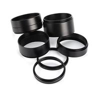 8PCS Lens Adapter Ring Extension Tube Kit 3/5/7/10/12/15/20/30mm Aluminum Alloy Internal with Extinction Thread, Extend the Length of the Primary Mirror of Astronomical