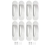 8PCS Light Switches Cover Guards, Wall Switch Guard Toggle Style Switch Protection, Plate Covers Protects Your Lights from Being Accidentally Turned On Or Off by Children and Adults (WT)