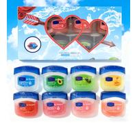 8pcs-Lip Balm Set for Girls & Women - Mini Lip Balms Gift Pack with Lip Sleeping Mask, Cracked Lips Treatment for Party Bags & Daily Care