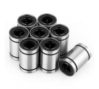 8pcs LM10UU 10mm Linear Motion Ball Bearing