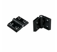 8Pcs/lot 2020 3030 4040 Zinc Alloy Hinge for 2020 3030 4040 Aluminum Profile Extrusion 3D Printer Accessory-4040-Black