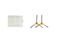 8pcs/lot Side Brush Filter For Proscenic 800T 820T 830T Robot Vacuum Cleaner Parts Filter Clean Dust Sweeper Cleaning Commendable (Color : 1set)