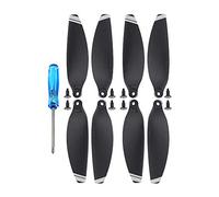 8PCS Low Noise Propellers Drone 4726F Propeller Blades Compatible for DJI MAVIC MINI Quadcopter Drone Propeller Props Quick Release UAV Propeller Replacement Spare Accessories (silver)