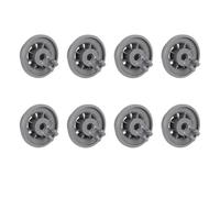8PCS Lower Rollers Dishwasher Wheels Lower Bottom Basket Wheels Accessories ，Compatible For Bosch ，Compatible For Neff ，Compatible For Siemens， Dishwasher Replace