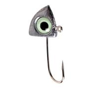 8pcs Luminous 3D Eye Jig Head Fishing Hooks Jig Head Ice Bass Carp Fishing Jig Soft Bait for Bass Fishing fishing accessories(4g)