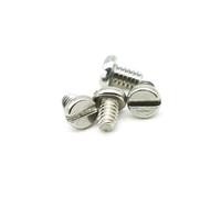 8pcs M0.4 M0.5 M0.6 M0.7 Slotted Flat Head Micro Screws 304 Stainless Steel High-precision Watch Movement Screw(M0.6x1.48x1.2mm)