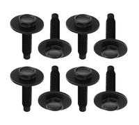 8PCS M6-1.0 X 25MM Hex Head Body Bolts Bumper Fender Splash Shield Under Cover Hood m6 Bolt Hex Bolts 6mm Diameter 10mm Bolt 20mm Washer for Toyota Subaru Dodge & More