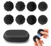 8PCS Magnetic Sensory Fidget Balls, Magnetic Balls Fidget Toys, Sensory Ball Tactile Fidget Toys, Fun Textures Roller Travel Toys, Office Desk Toy for Adults & Teens with Autism, ADHD, Anxiety