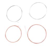 8Pcs Mandolin Strings Set Stainless Steel Mandolin Strings Comprehensive Size Mando Strings Brilliant Clear Acoustic for All Players