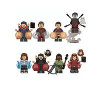 8Pcs Marvel Doctor Strange Scarlet Witch Minifigures Building Blocks Kids Gift