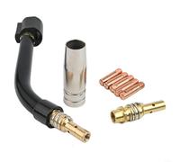 8pcs MB15 Swan Neck for 15AK SB15 Welding Kit for 140 215 63616 63617 Crafted from Sturdy, Heat Resistant Brass (0.6mm)