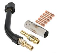 8pcs MB15 Swan Neck for 15AK SB15 Welding Kit for 140 215 63616 63617 Crafted from Sturdy, Heat Resistant Brass (0.8mm)