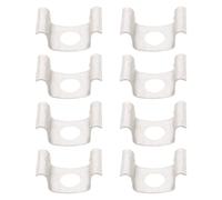 8pcs Metal Brake Hose Clamp for Brake Hose and Fuel Line Repair