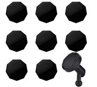 8pcs Metal Dash Cam Adhesive Piece Replacement for Garmin Low-Profile Magnetic Mount, Windshield Adhesive Compatible with 45/46/47/55/56/57/65W/66W/67W/Tandem/Speak Plus Part Accessories