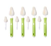 8PCS Milk Bottle Nipple Brushes Pacifier Sponge Cleaning Brush for Bottles and Accessories