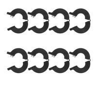 8pcs Mm Bucket Pin Shims Kit Black Rubber for Mini Excavator