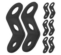 8pcs Motorcycle Brake Fluid Reservoir Holder Metal Mount Bracket