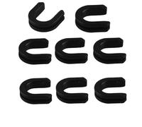 8Pcs Motorcycle Sissy Bar Luggage Rack Backrest Side Panel Mounting Bracket Grommet Kit Compatible with Dynamic Touring Models 1984 2023 19 20