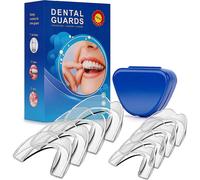 8pcs Mouth Guard For Grinding Teeth, Mouth Guard For Clenching Teeth At Night, Comes In 2 Sizes