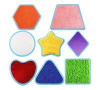 8pcs Multifunctional Sensory Mats for Toddler Infant Learning Activity Pads Promoting Sensory Cognition and Creativity Interactive