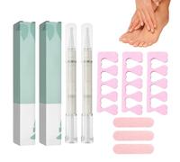 8PCS Nail Fungus Pen, Nail Care Pen Set, Nail Beauty Care Basic Set, Simple And Portable For Fungus, Ingrown,Thick Nails, Daily And Travel Use For All Nail Types