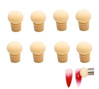 8pcs Nail Sponges for Ombre Double Headed Ombre Nail Sponge Sponge Nail Brush for Ombre Effect, DIY Art Tool and Gradient Design