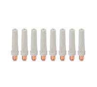 8PCS Non-Stick Coating Welding Tips 40 * 1.0mm for 15AK Welding Torch, Anti-Slag Buildup Design for Smooth Wire Feed and Precise Welding Performance